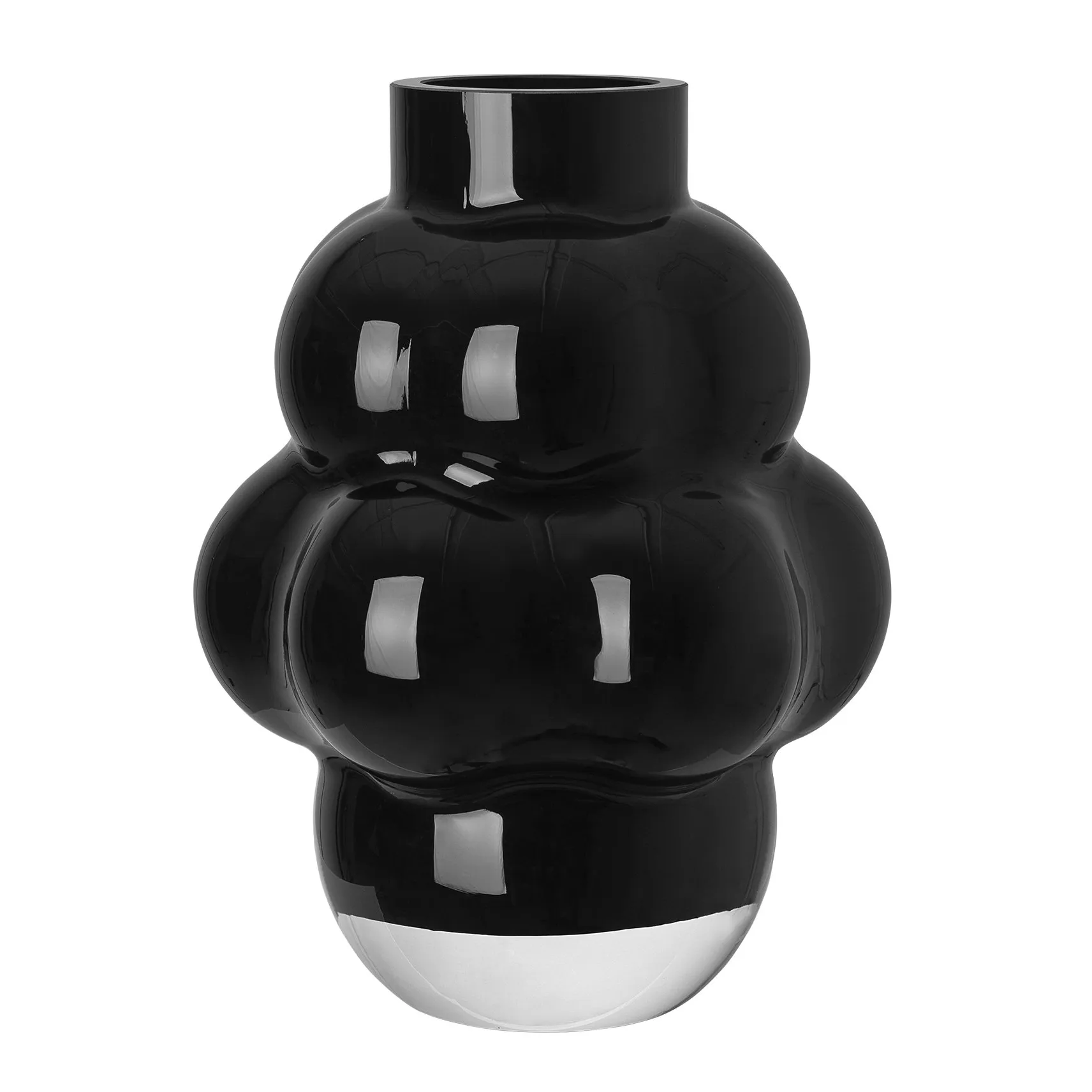 Balloon vase 04 32 cm, black Louise Roe
