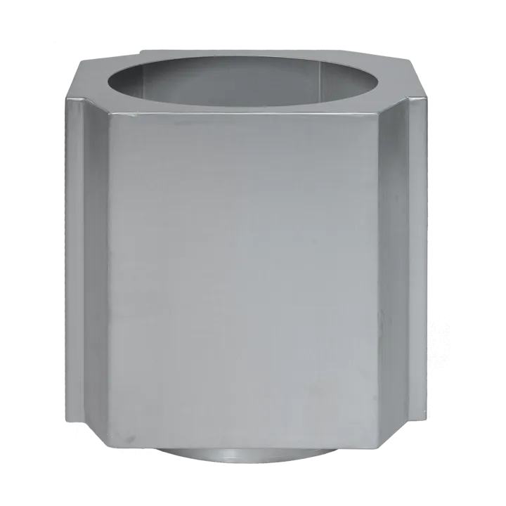 Funki pot M 40 cm - Brushed Aluminium - Louise Roe
