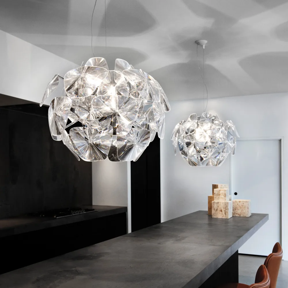 Hope D66/42 pendant lamp, Transparent Luceplan