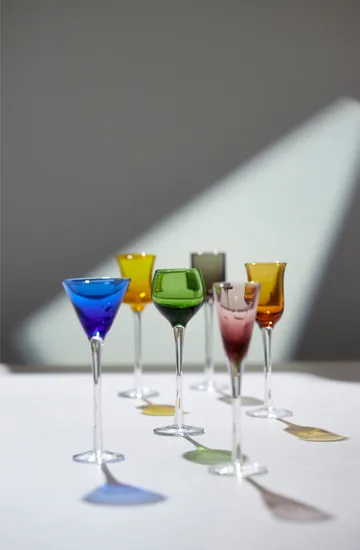 Lyngby Glas shot glasses 2,5-5 cl 6 pieces - Mix - Lyngby Glas