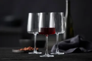 Zero red wine glass 54 cl 4-pack - Crystal - Lyngby Glas