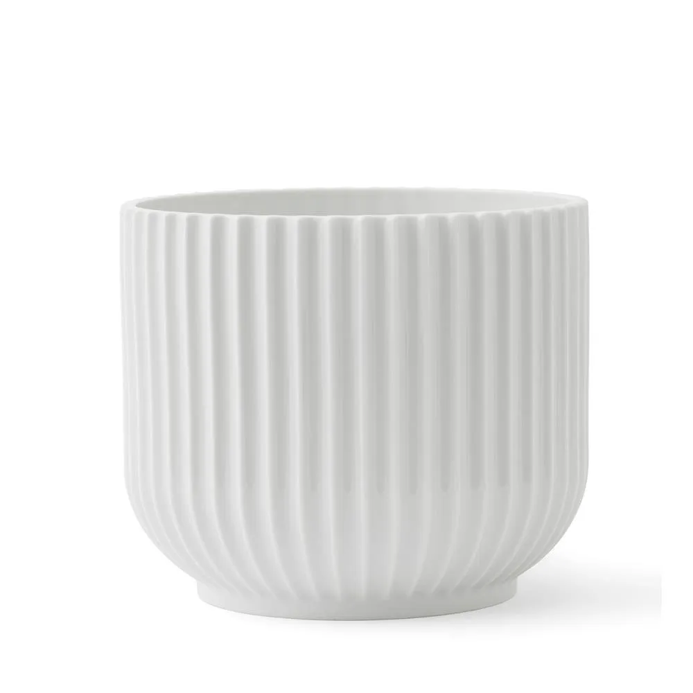 Lyngby flower pot white, Ø14,5 cm Lyngby Porcelæn