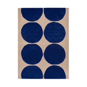 Isot Kivet wool rug - Blue, 140x200 cm - Marimekko