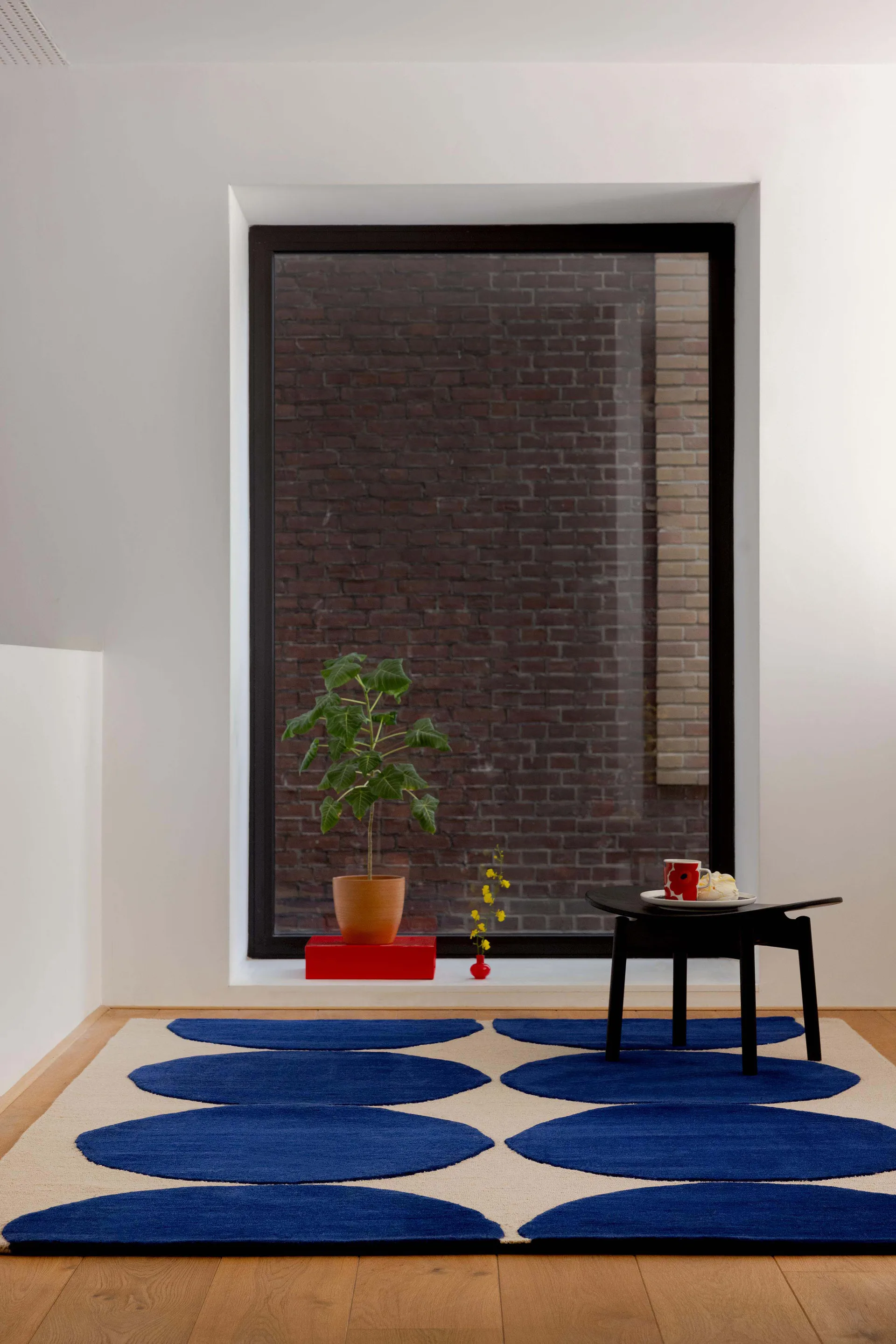 Isot Kivet wool rug, Blue, 140x200 cm Marimekko