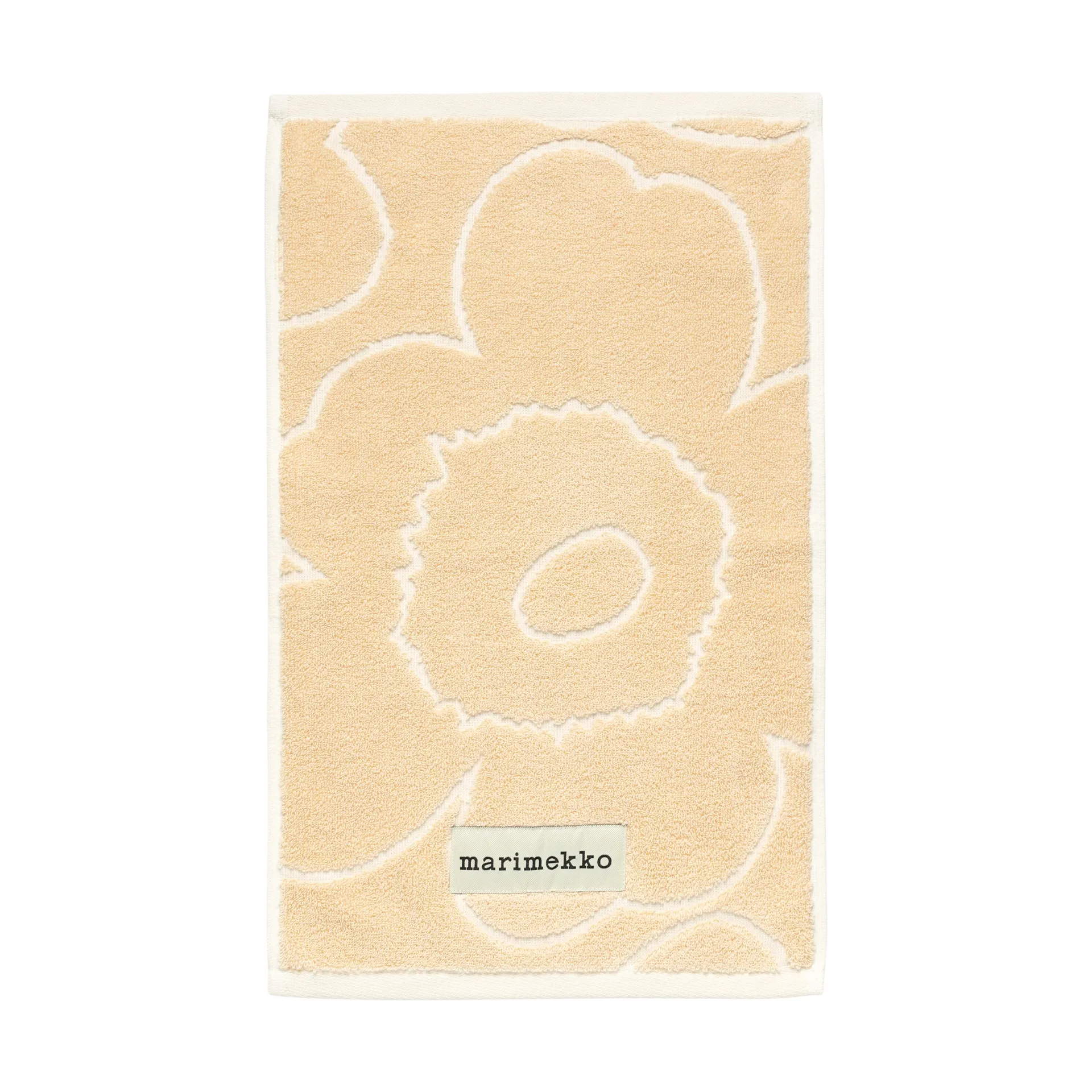 Piirto Unikko guest towel 30x50 cm, Beige Marimekko