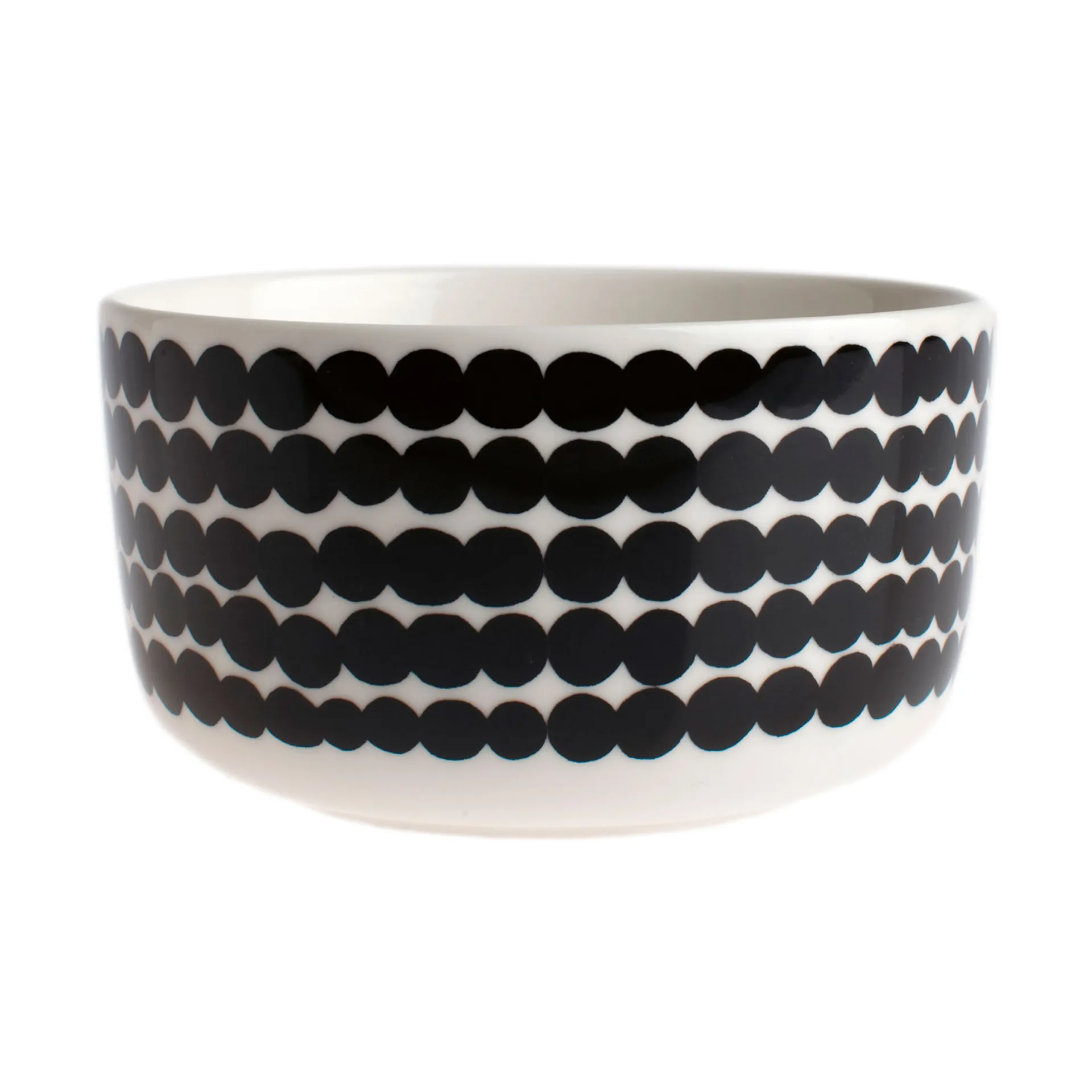 Räsymatto bowl 5 dl, black Marimekko