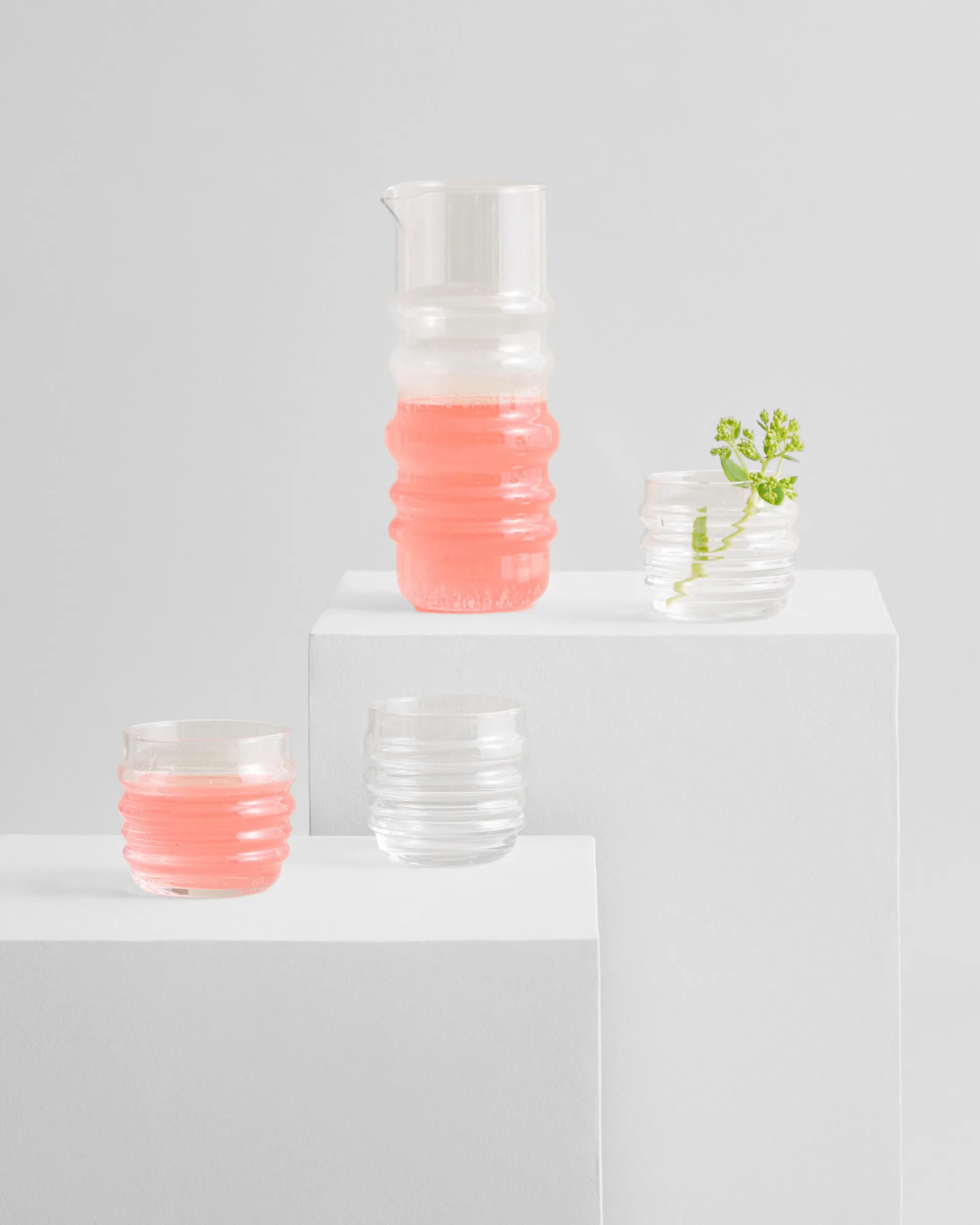 Sukat Makkaralla tumbler 2-pack, clear 2-pack Marimekko