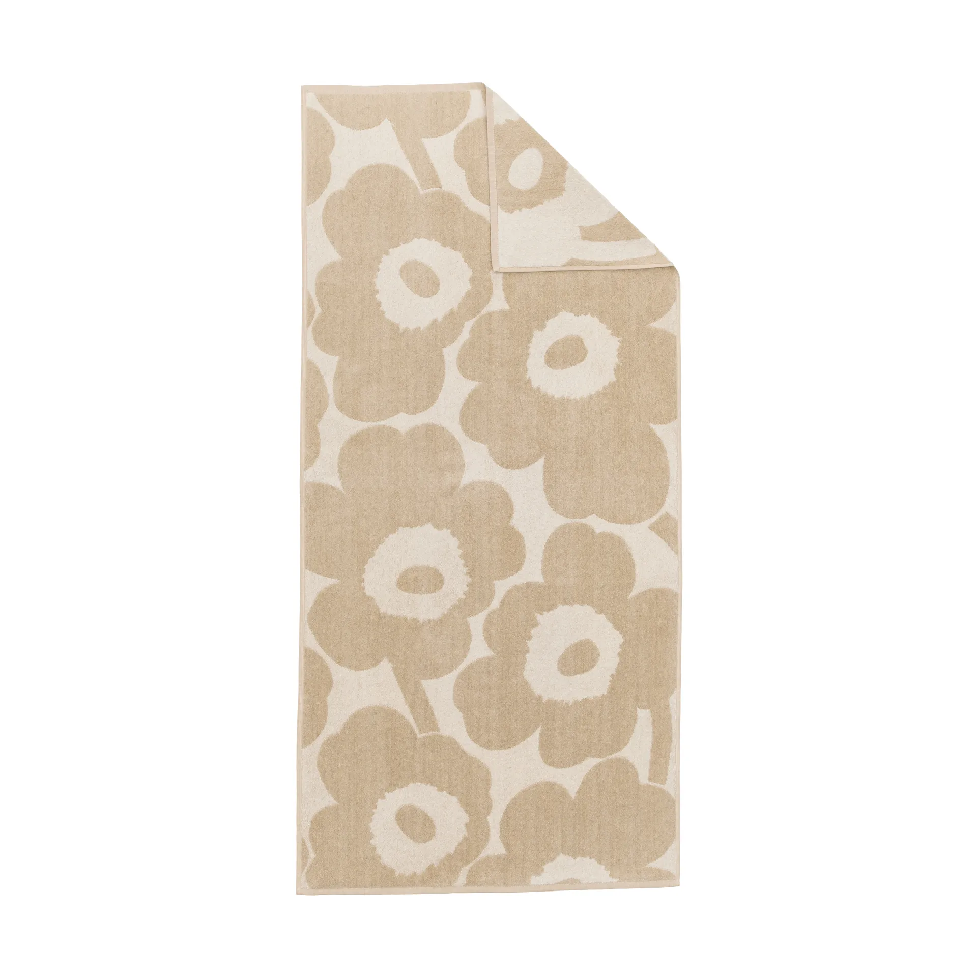 Unikko bath towel 70x150 cm, Off white-linen Marimekko