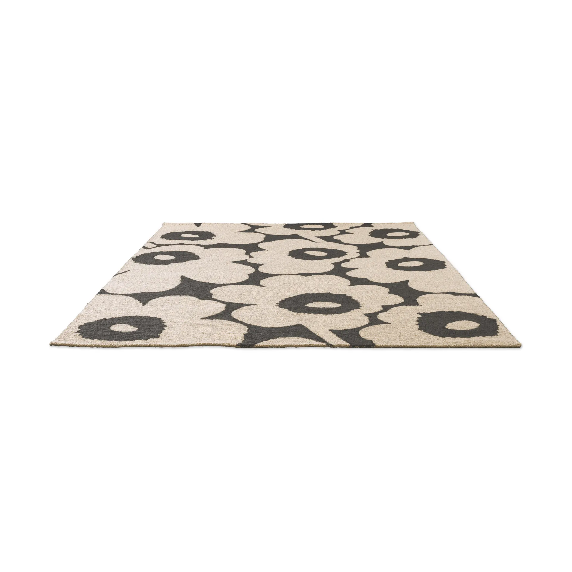 Unikko outdoor rug, Charcoal-white, 200x280 cm Marimekko