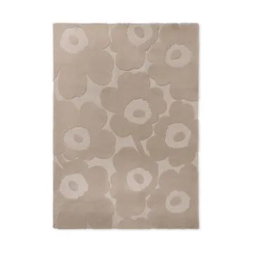 Unikko wool rug - Light beige, 140x200 cm - Marimekko