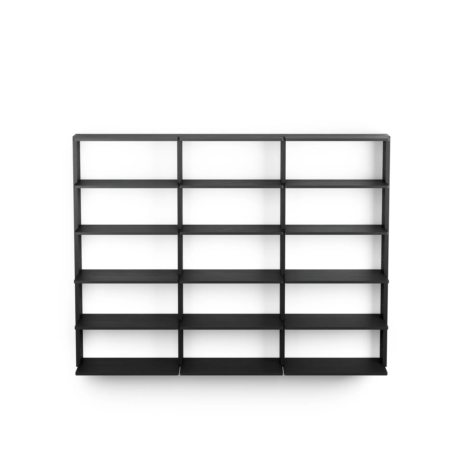 Gridlock - T3-A9-A9 shelf, Black stained Ash Massproductions
