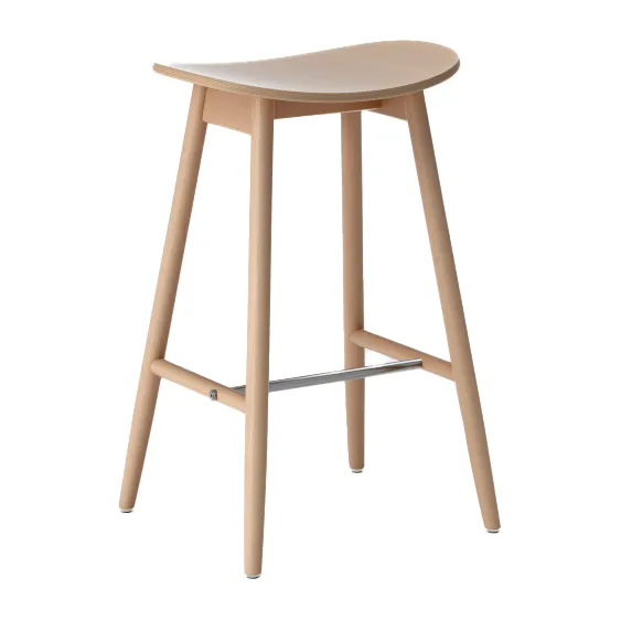 Icha barstool 65 cm, Beech Massproductions