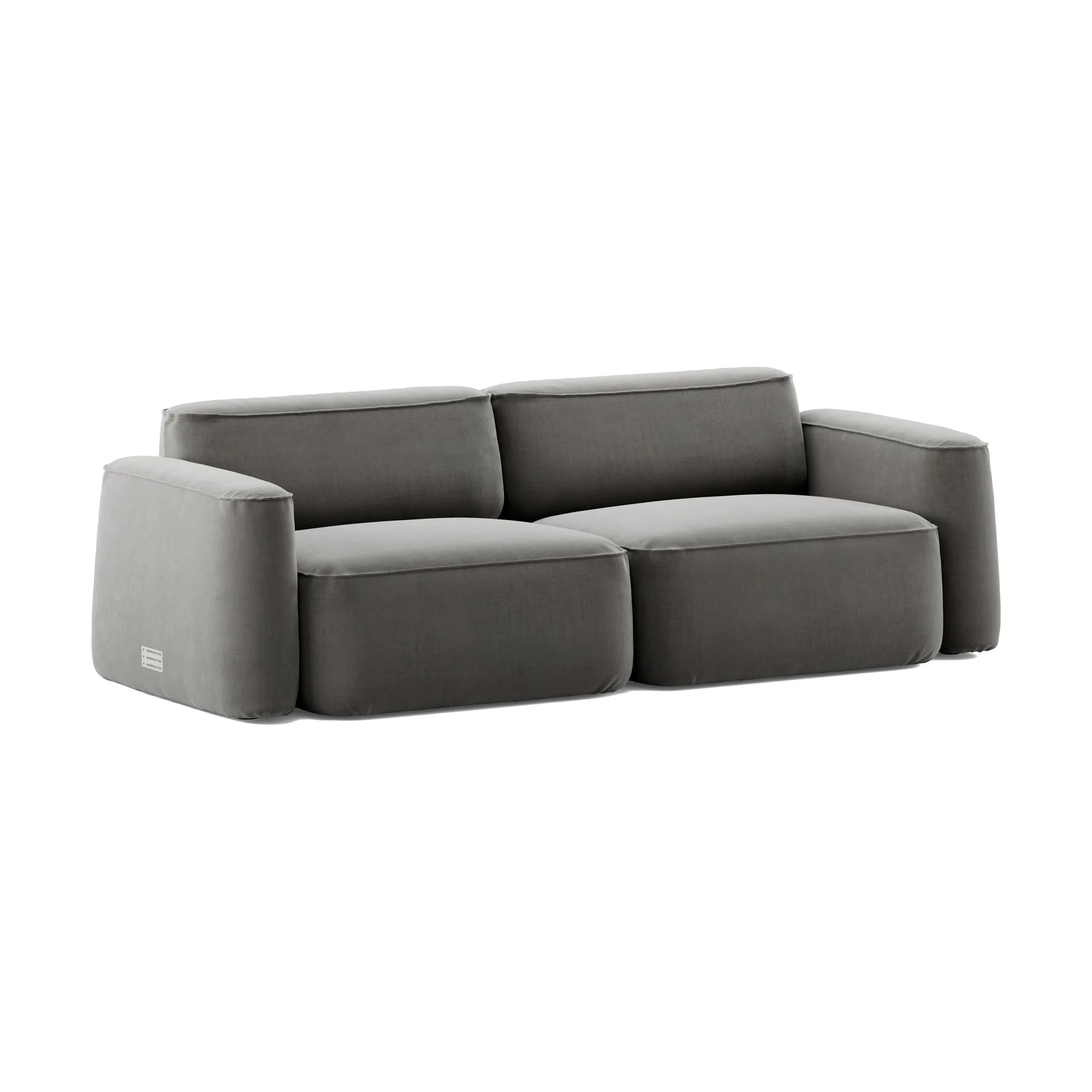 Patch 2.5-seater sofa, Atlantis 18 Mole Massproductions