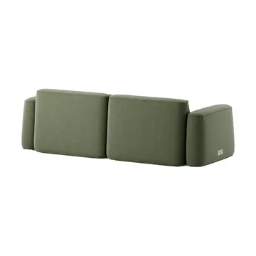 Patch 2.5-seater sofa - Linara 100 Tarragon - Massproductions