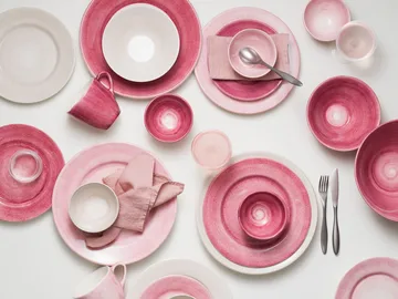 Basic plate 21 cm - Pink - Mateus