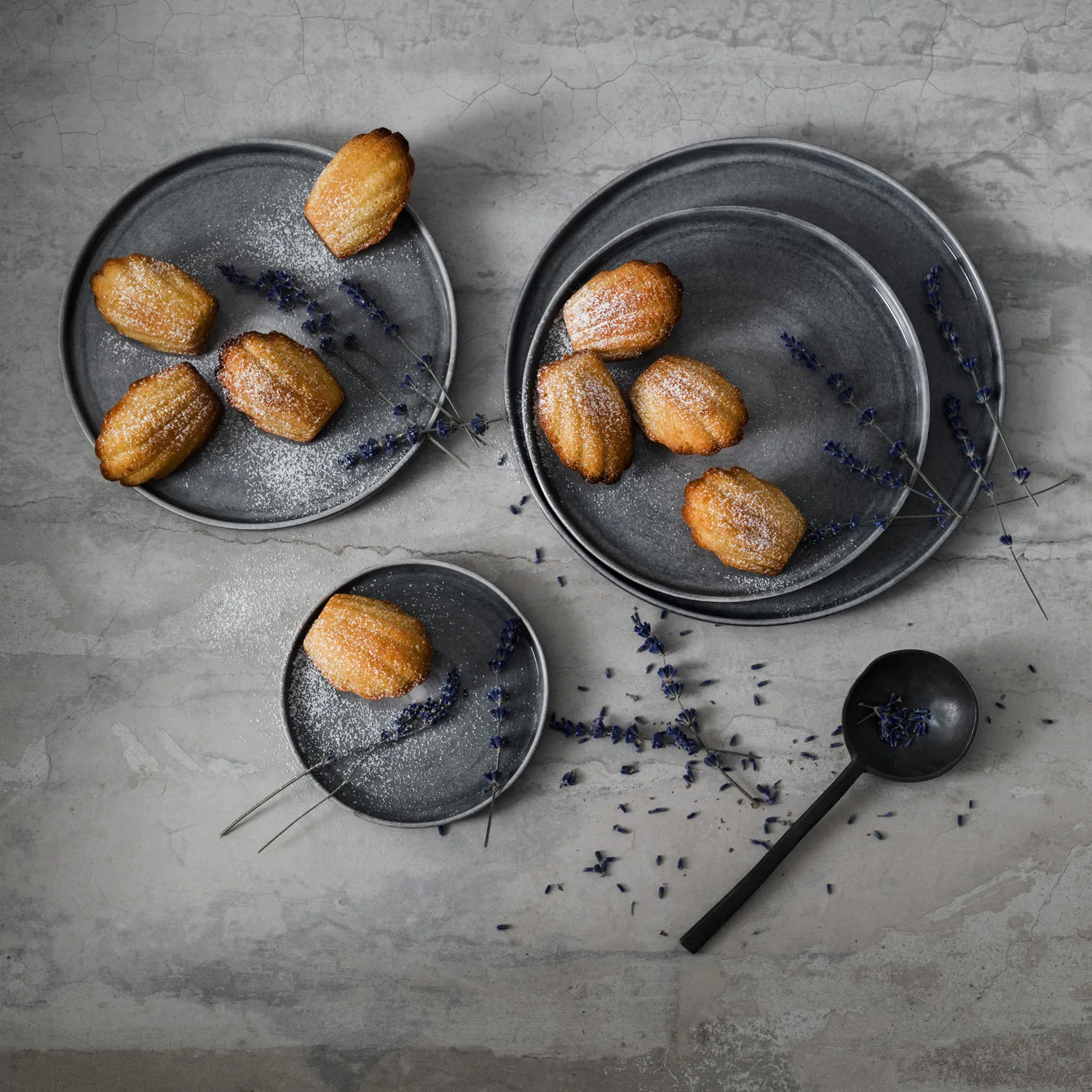MSY plate 25 cm, Grey Mateus