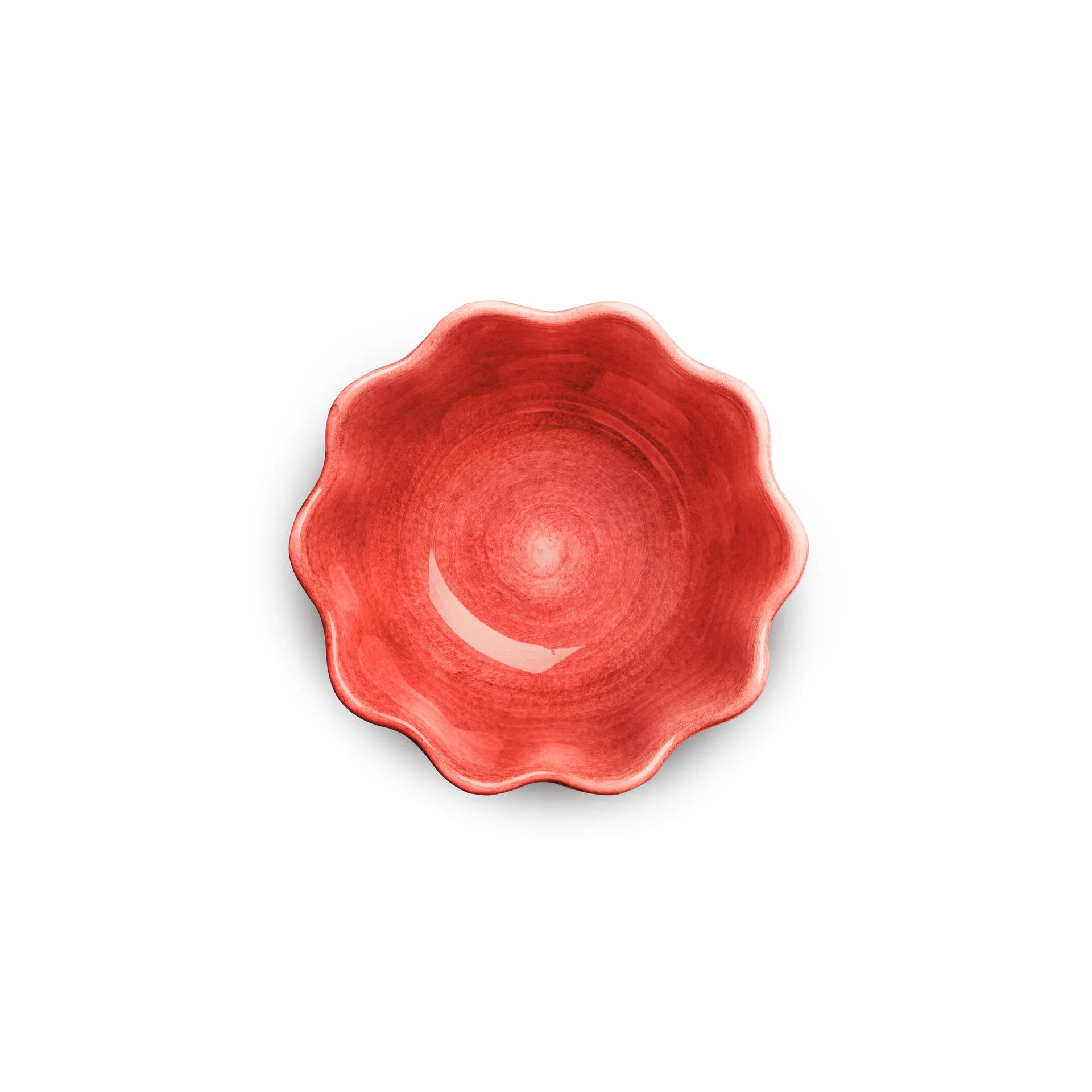 Oyster bowl Ø13 cm, Red Mateus