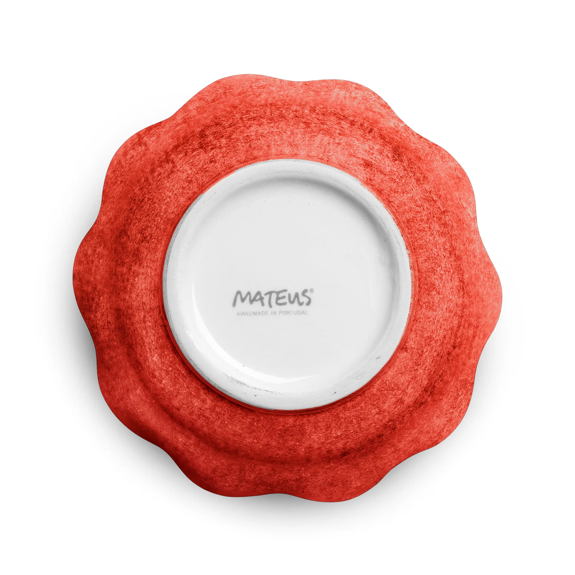 Oyster bowl Ø13 cm, Red Mateus