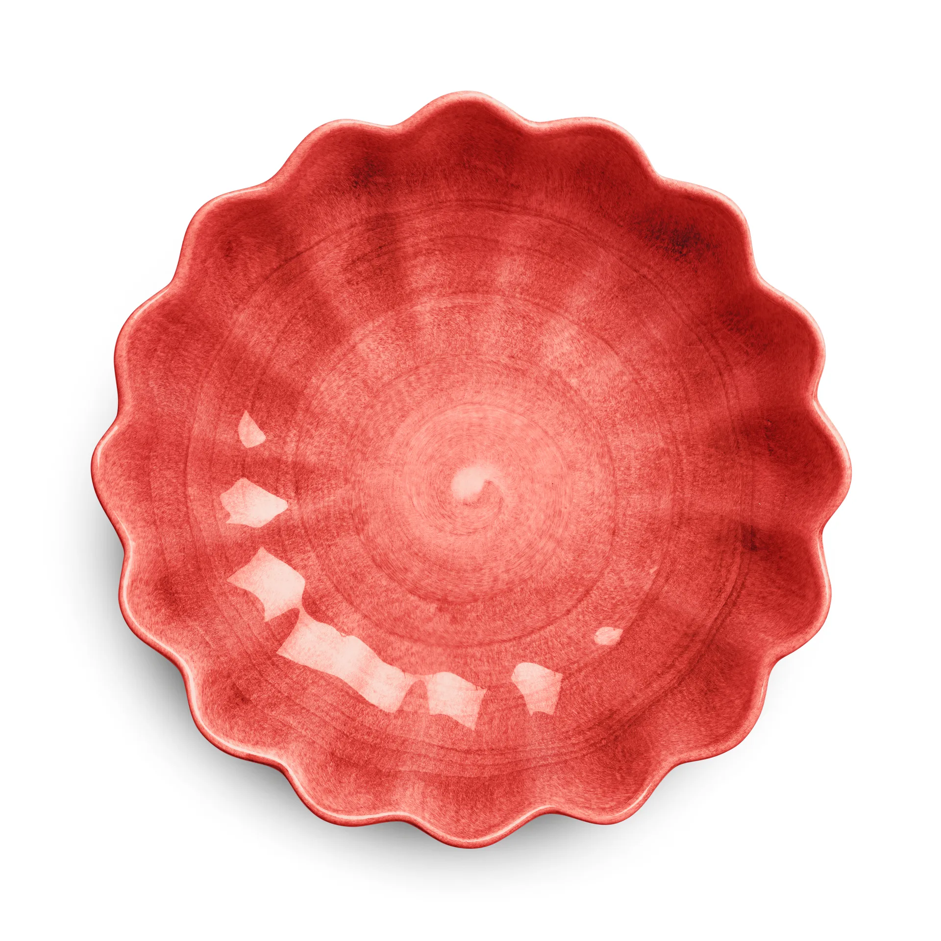 Oyster bowl Ø24 cm, Red Mateus