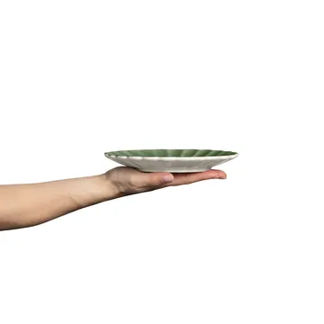 Oyster plate 20 cm - Forest green - Mateus