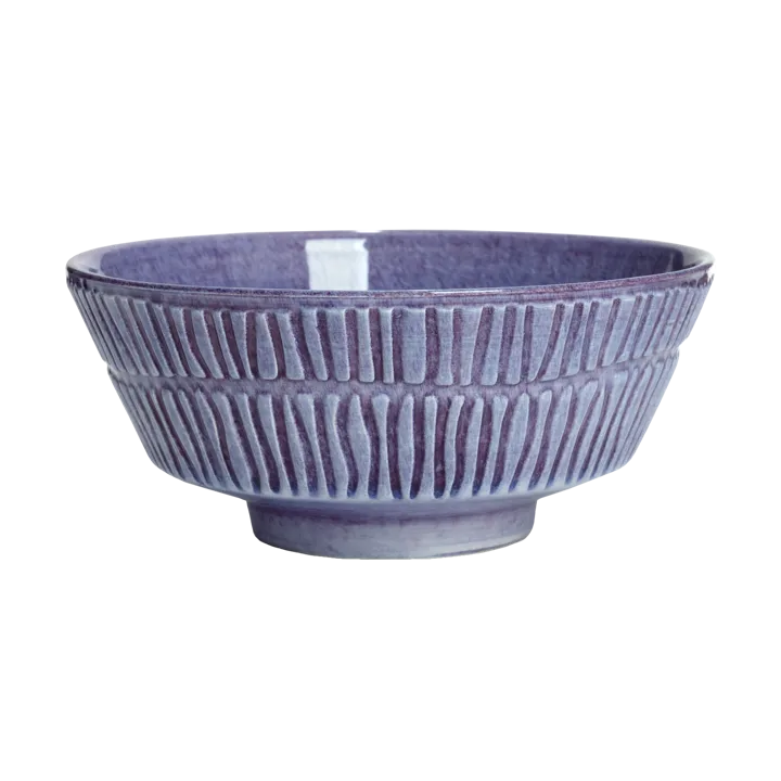 Stripes bowl Ø15 cm - Blue - Mateus