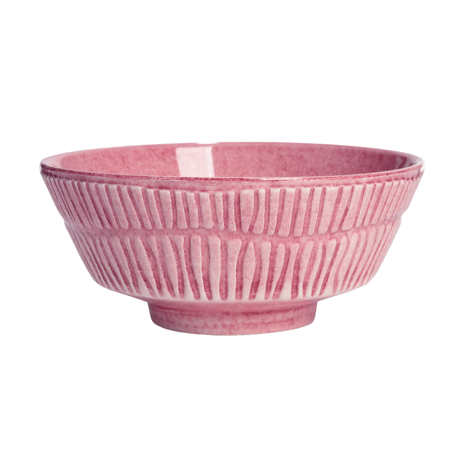 Stripes bowl Ø15 cm, Pink Mateus