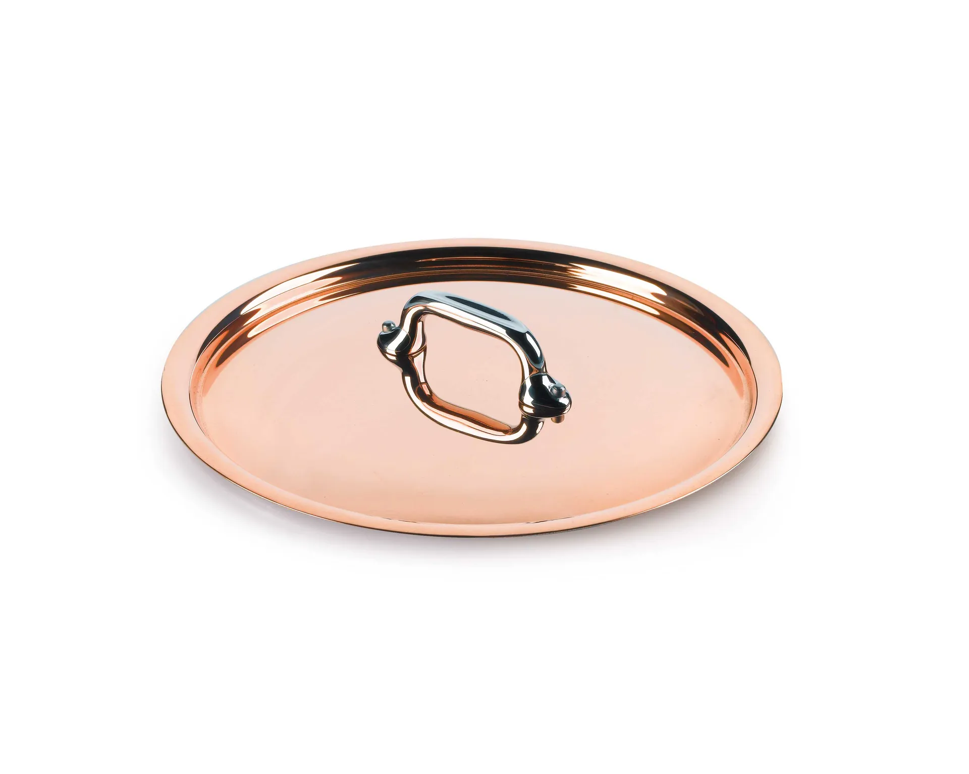 Lid M'150S 16 cm, Copper-steel Mauviel