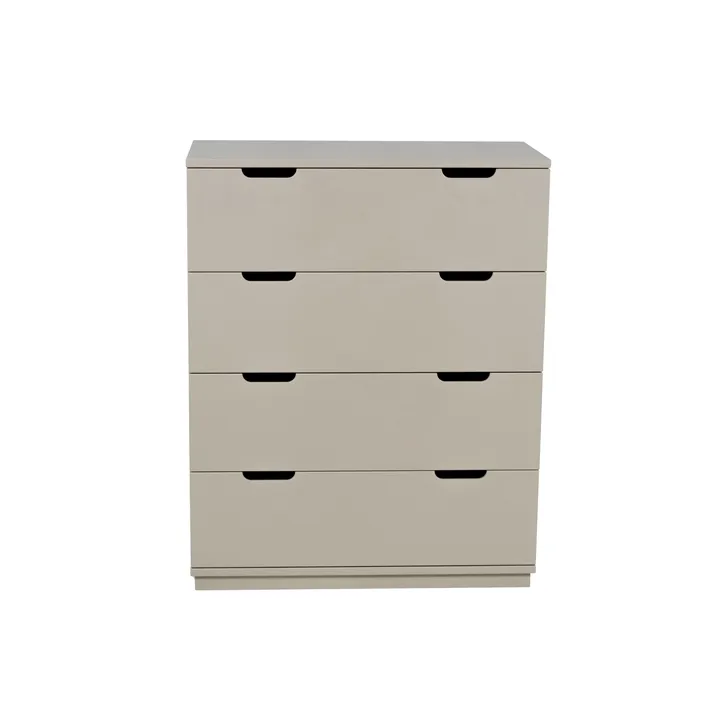 Aoko chest of 4 drawers - Beige - Mavis