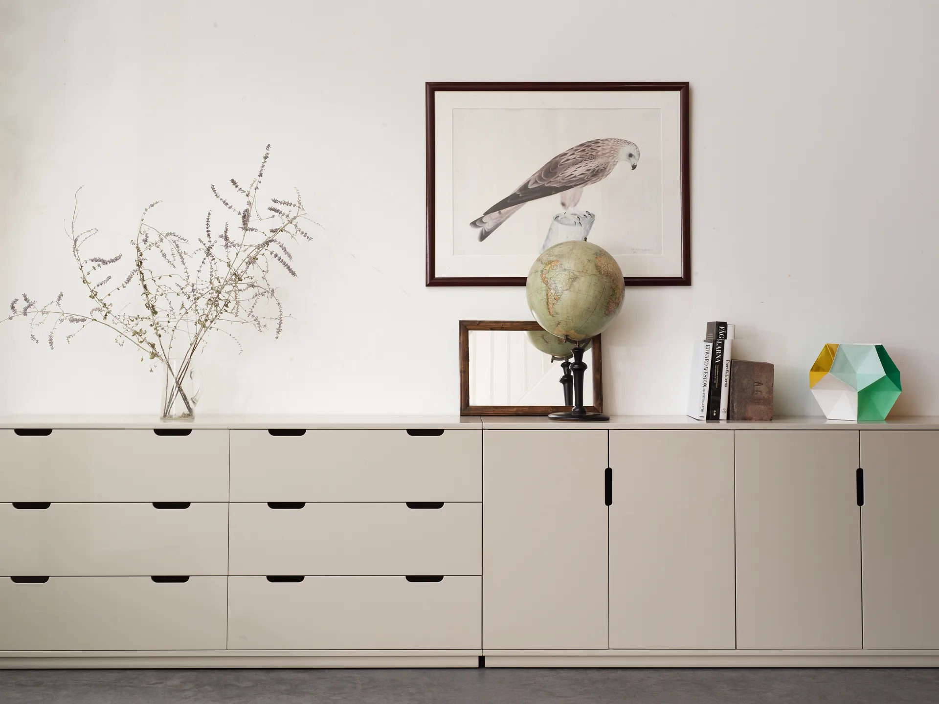 Aoko sideboard 77x160 cm, Beige Mavis