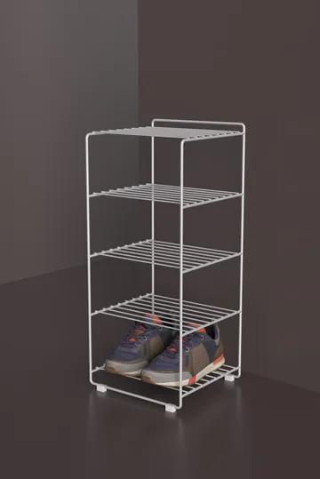 Maze Shoescraper shoe shelf - White - Maze