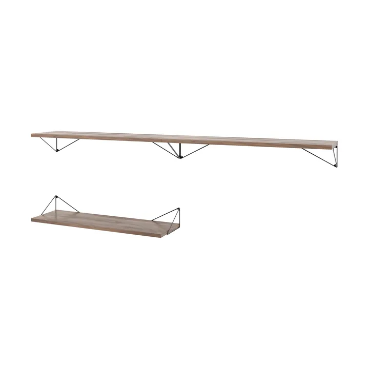 Pythagoras Bundle A shelving system walnut-black - Maze