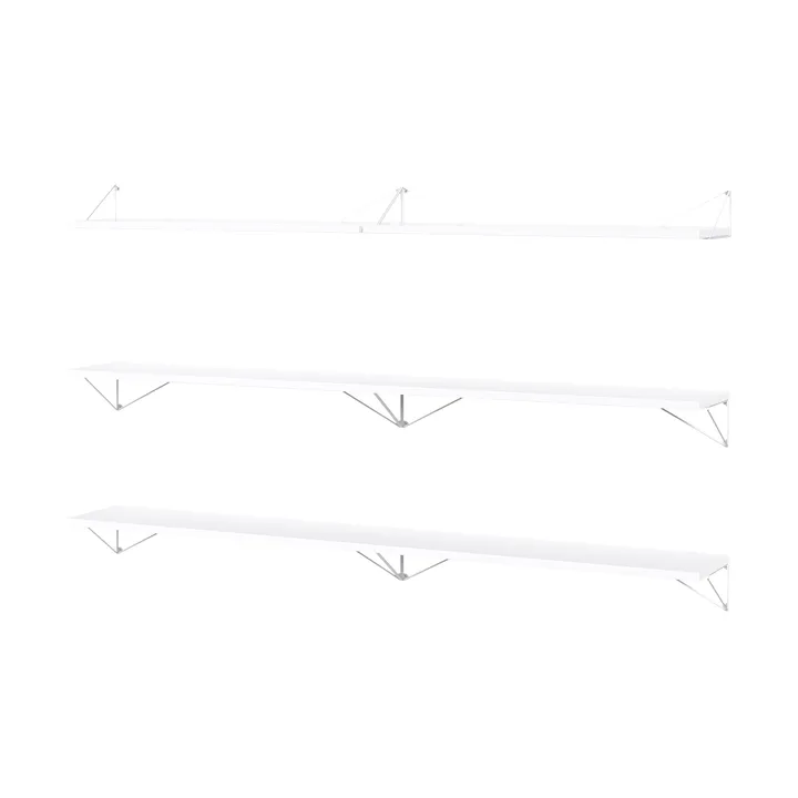 Pythagoras Bundle B shelving system white-white - Maze