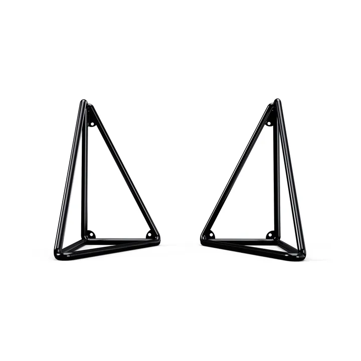 Pythagoras XL Brackets 2-pack - Ink black - Maze