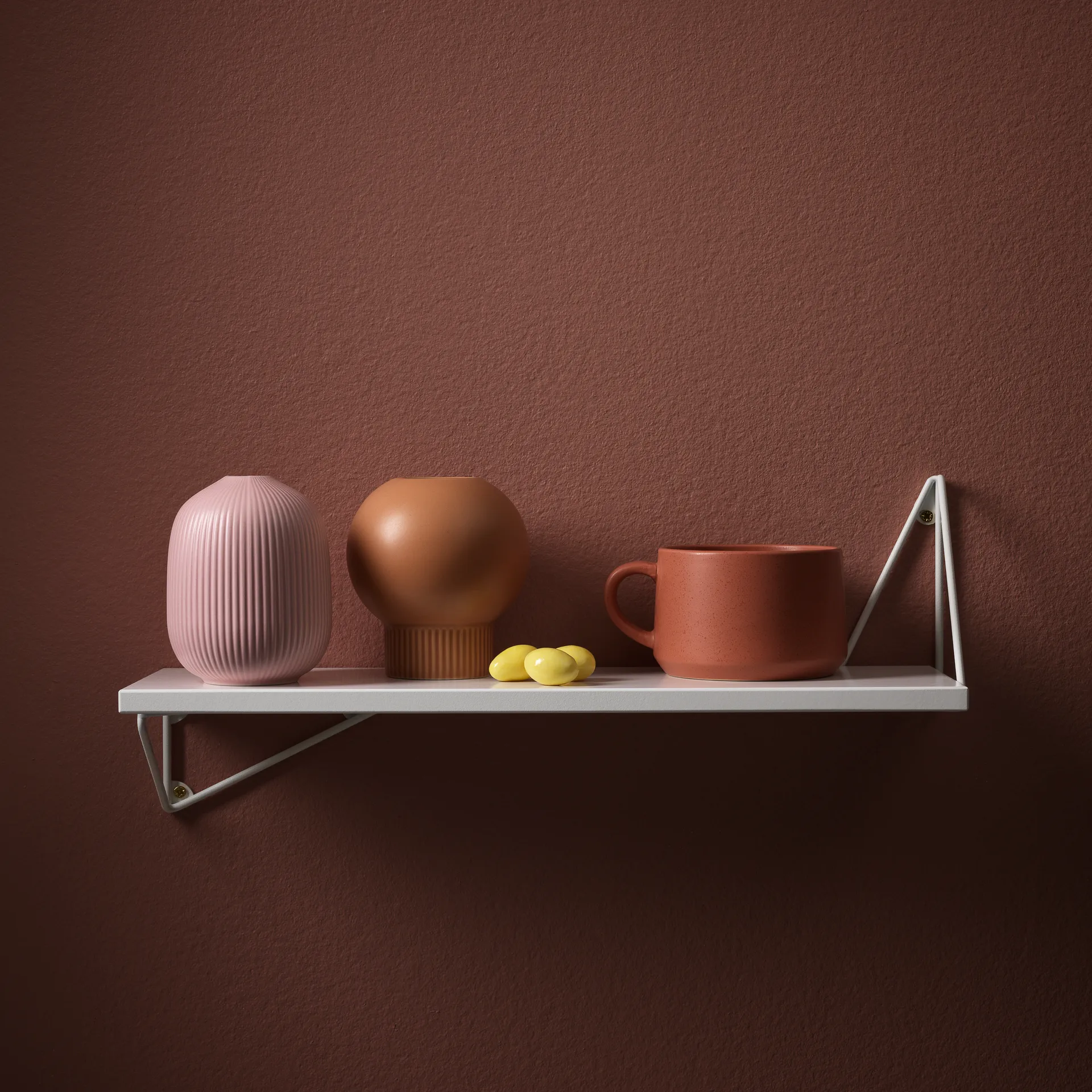 Pythagoras XS shelf, white Maze