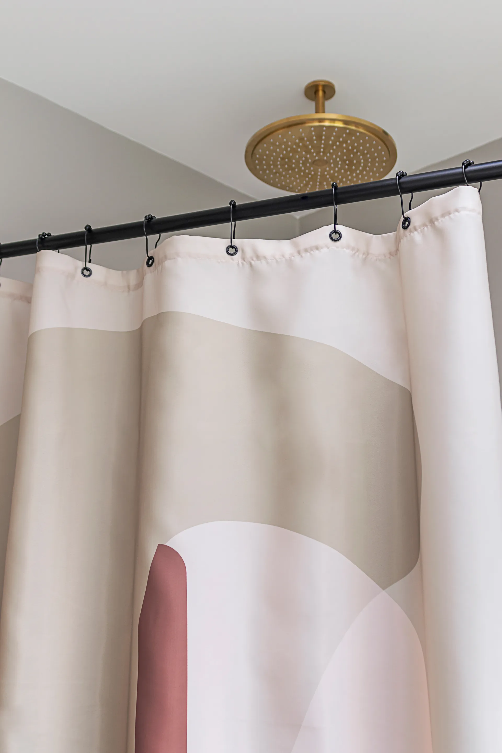 Aqua hooks for shower curtain 10-pack, Black Mette Ditmer