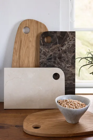 Authentic cutting board - Natural, 23x44 cm - Mette Ditmer