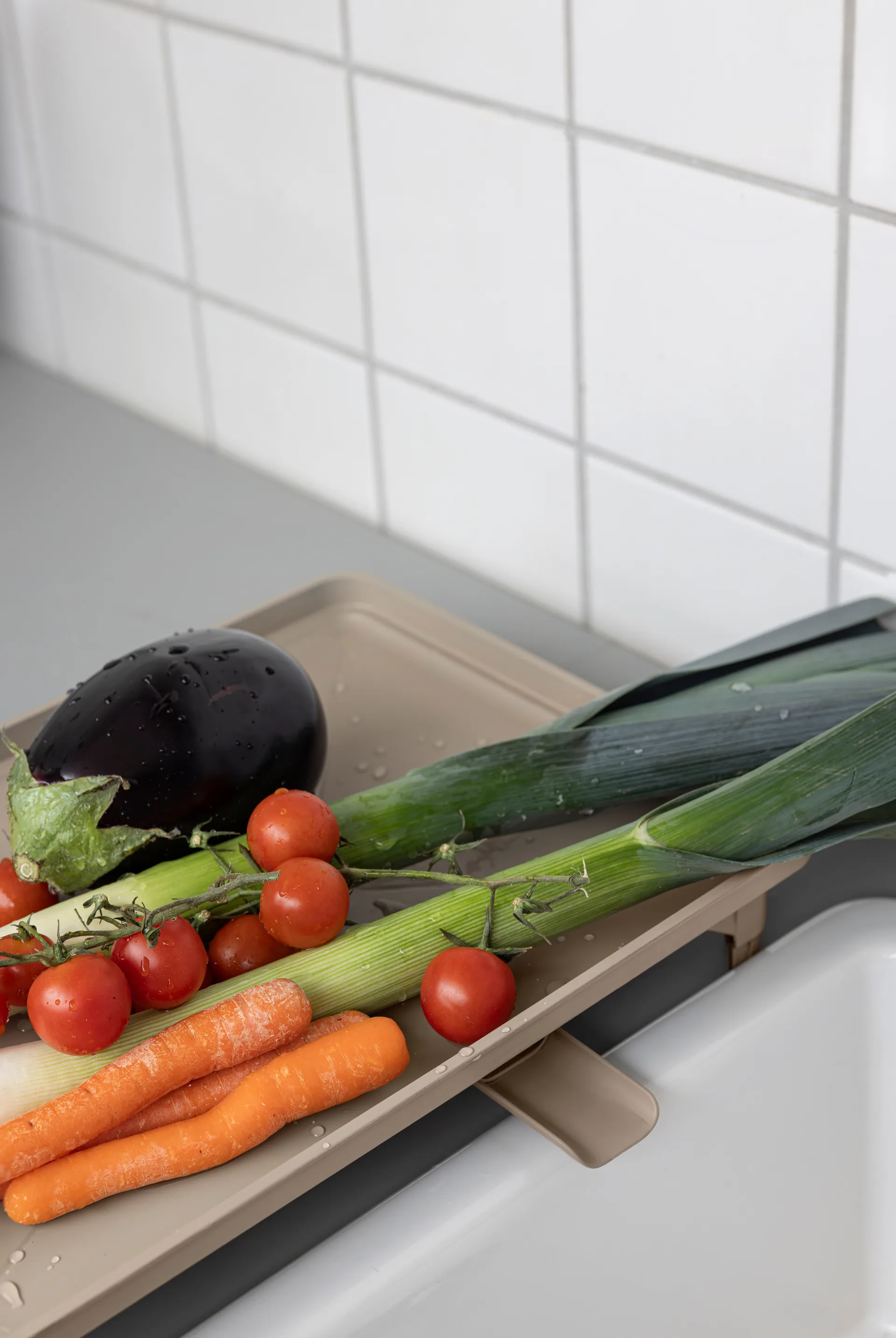 Dry-it dish rack, Sand, 29x42 cm Mette Ditmer