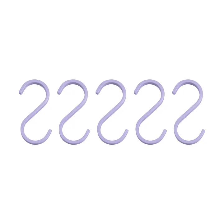 Hang-it hook 5-pack - Lilac - Mette Ditmer