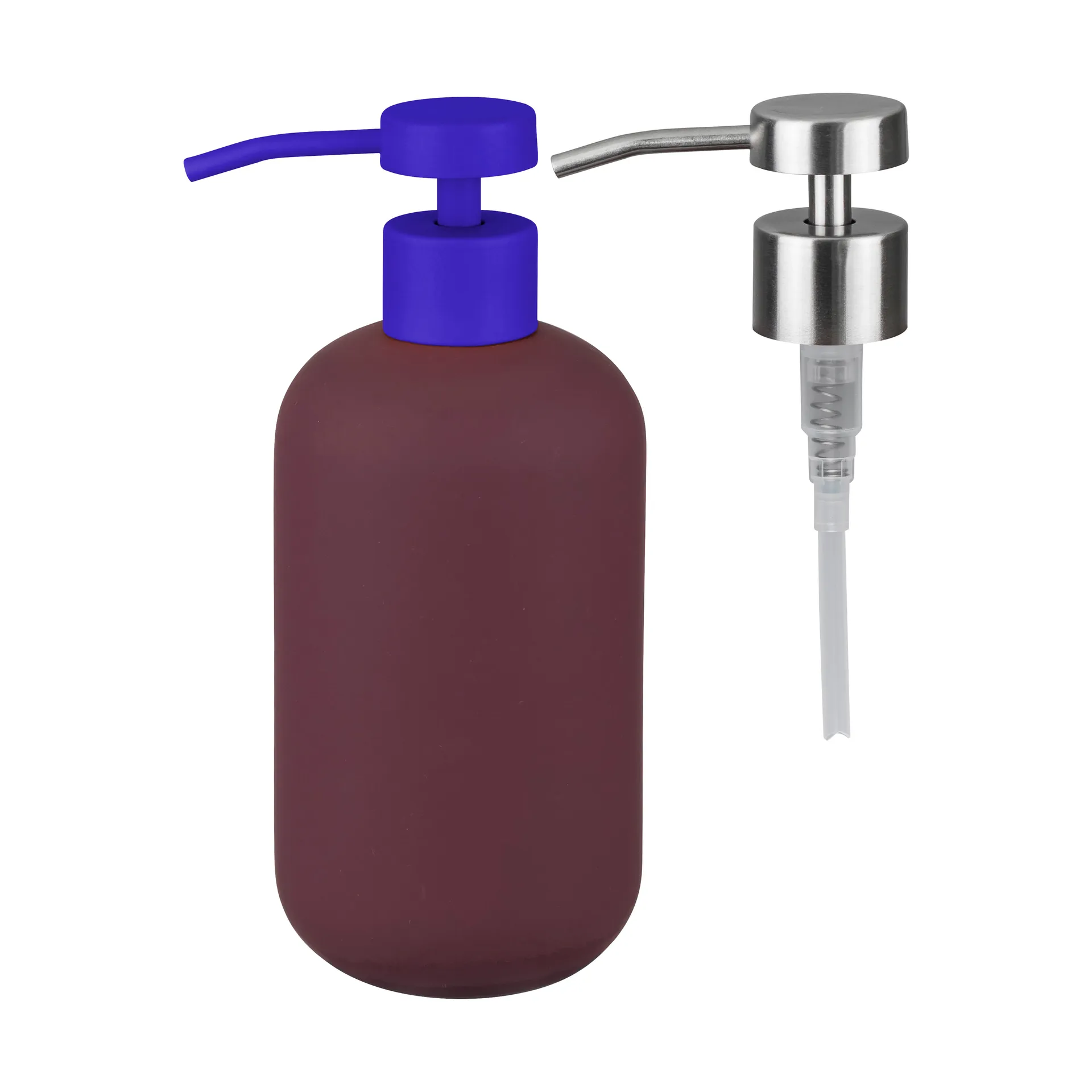 Lotus play soap pump tall, incl. 2 pump heads, Wine Mette Ditmer