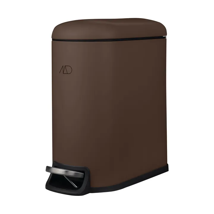Mini-Walther pedal bin 5 L - Brown - Mette Ditmer
