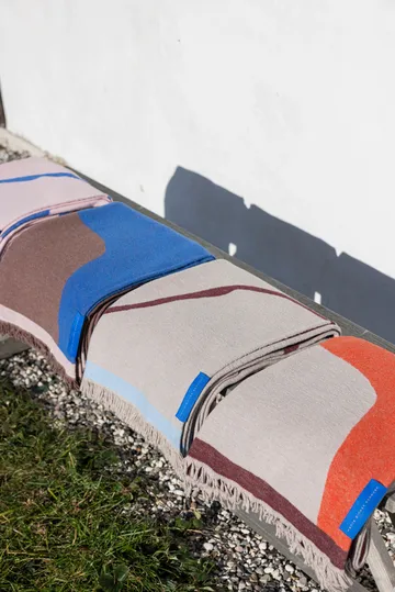 Studio throw blanket - Cognac, 130x175 cm - Mette Ditmer