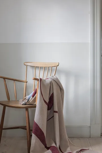 Studio throw blanket - Wine, 130x175 cm - Mette Ditmer