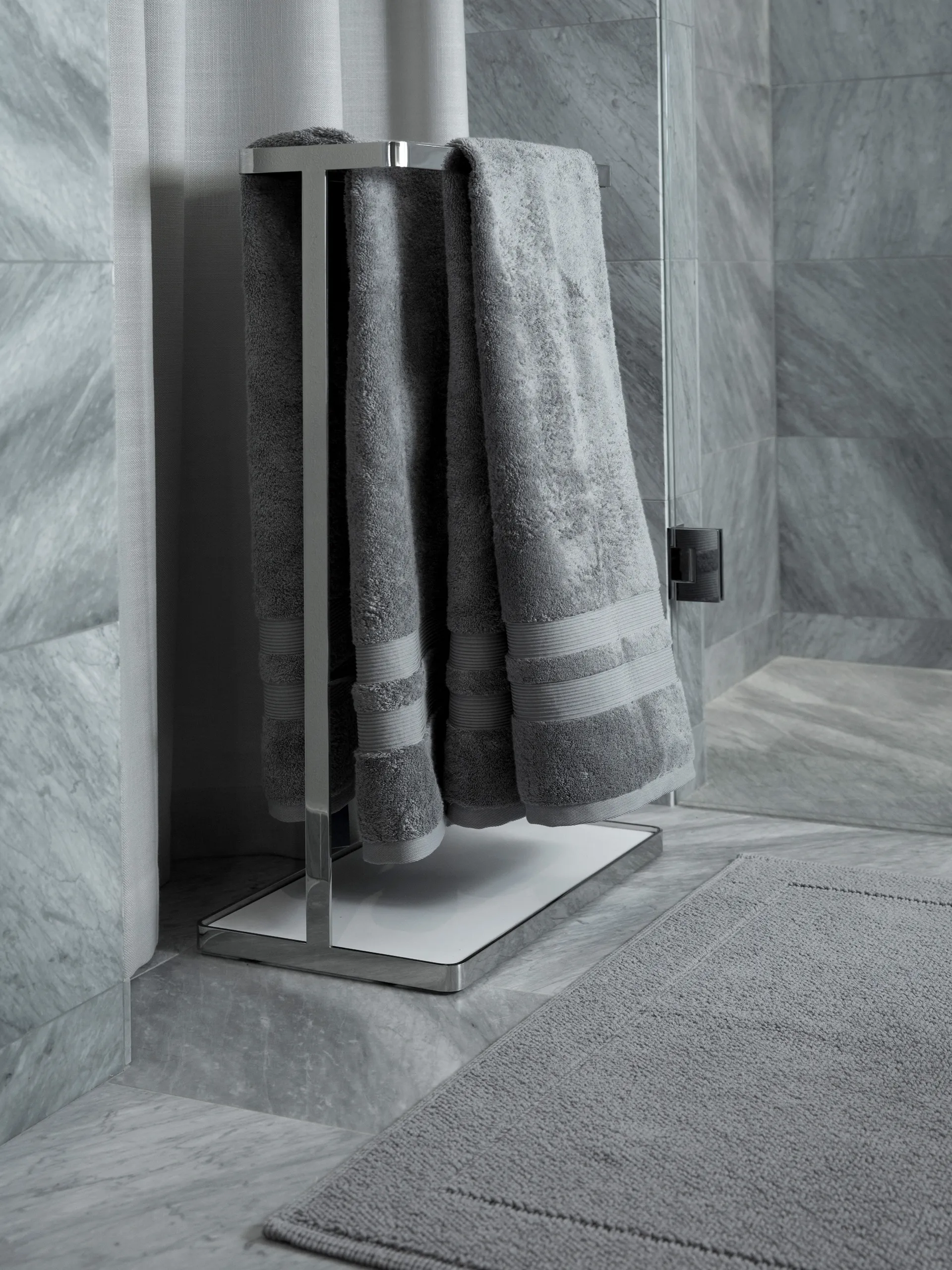 Fontana towel EKO, Grey, 100x150 cm Mille Notti