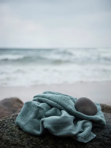 Fontana towel EKO - Grey green, 100x150 cm - Mille Notti