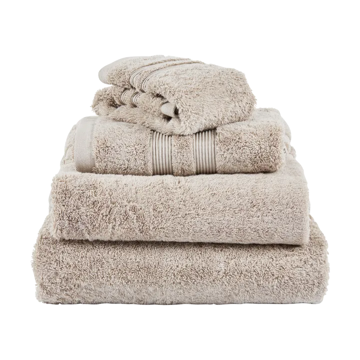Fontana towel EKO - Light brown, 50x70 cm - Mille Notti