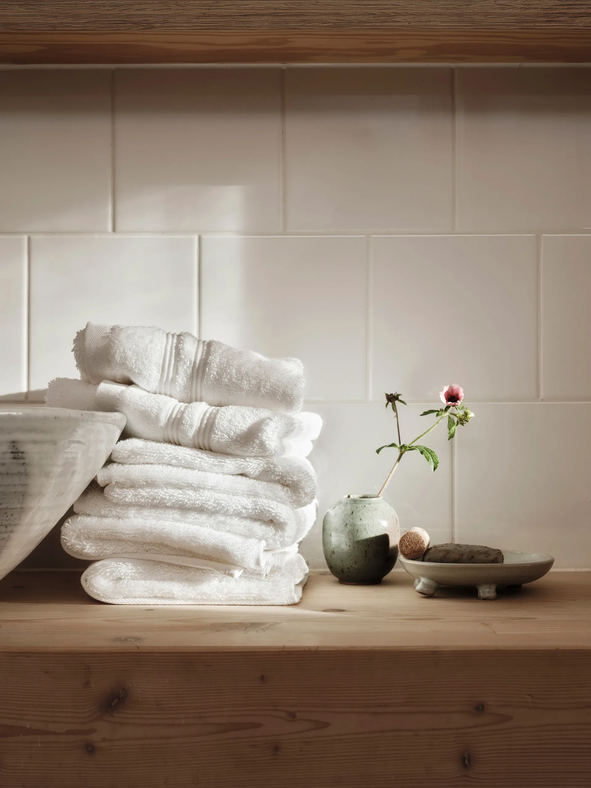 Fontana towel EKO, White, 30x50 cm Mille Notti