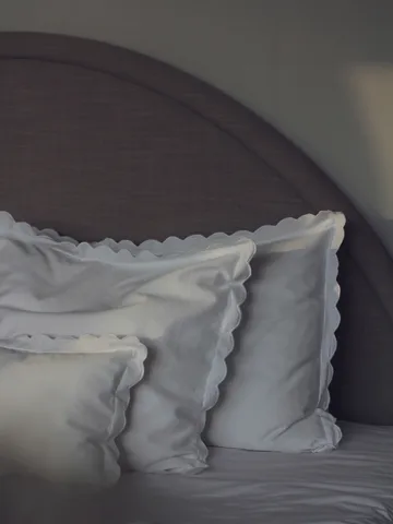Isola pillowcase - White, 50x60 cm - Mille Notti