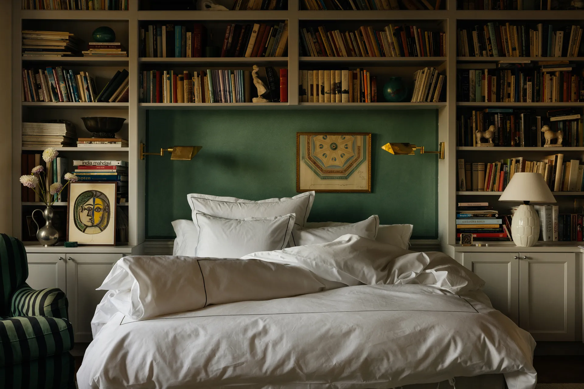 Nuvola duvet cover, Green, 220x220 cm Mille Notti