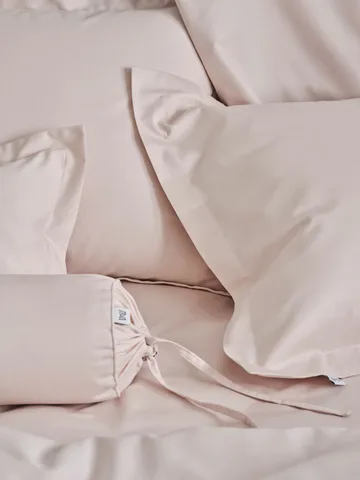 Satina plain pillowcase - Rose, 50x60 cm - Mille Notti