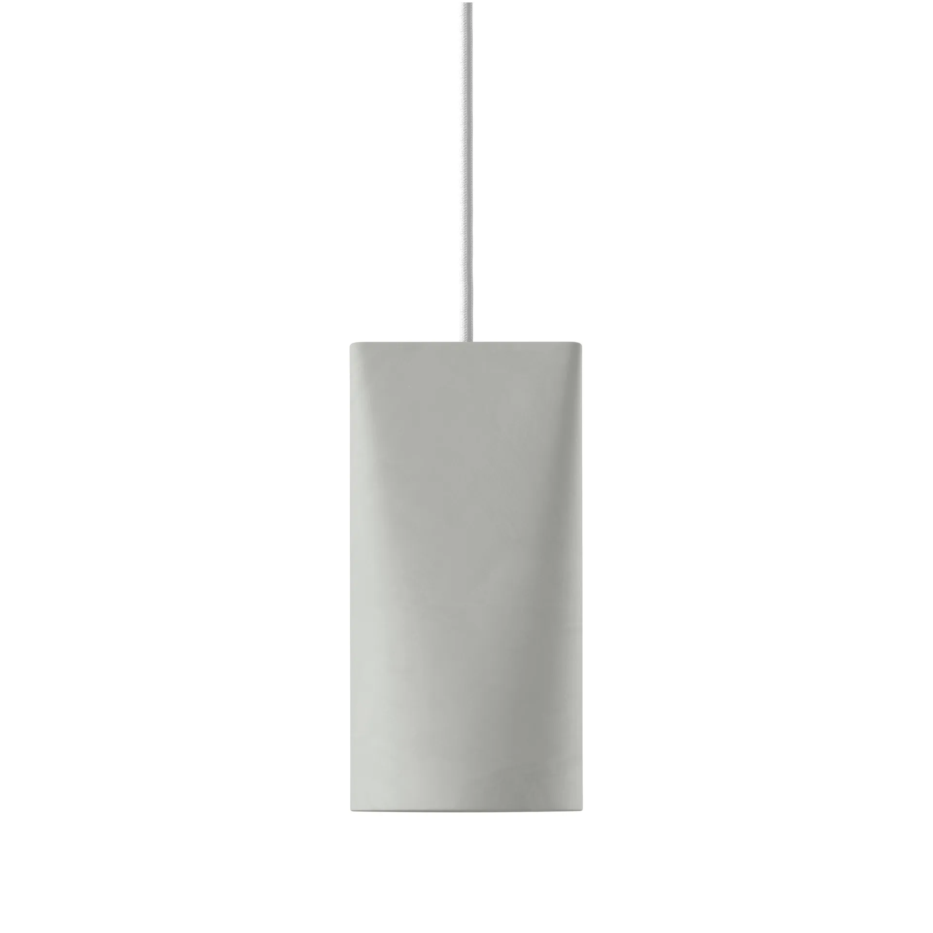 Ceiling lamp ceramic 11.2x22 cm, Light Grey MOEBE